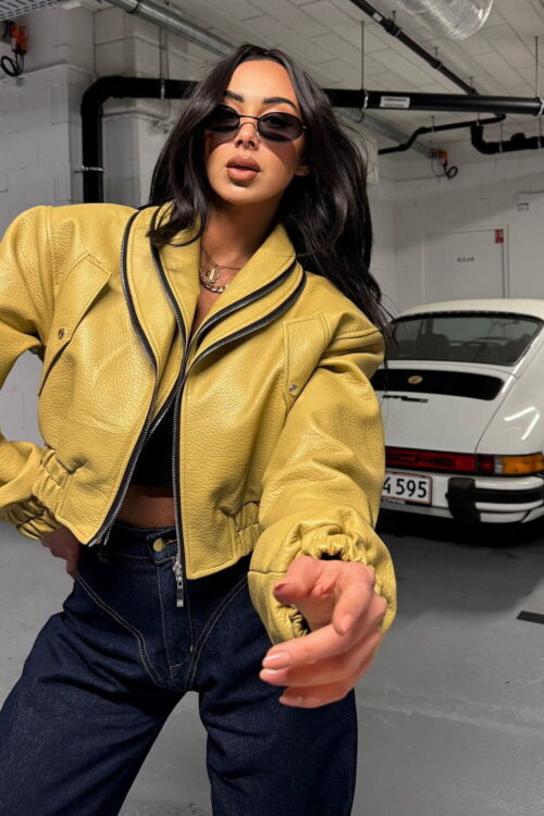 KURTKA LAMILLA Z EKO SKÓRY